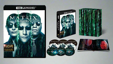 Movie DVD - The Matrix Trilogy Edition Box Set (1st press) Digital Remastered Japan Press 4K Ultra HD & Bluray